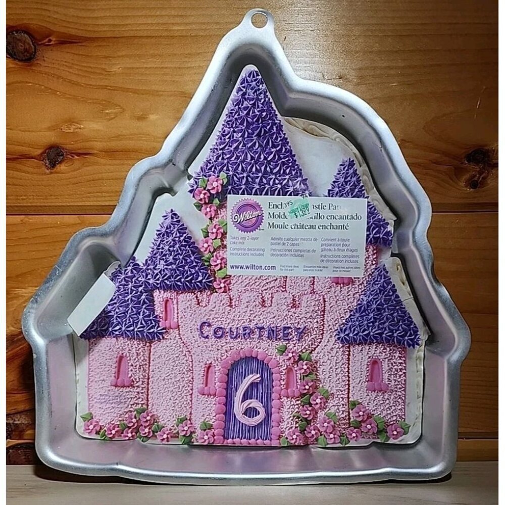 Wilton ENCHANTED CASTLE Cake Pan 2105-2031 PRINCESS Birthday Party HAUNTED HOUSE